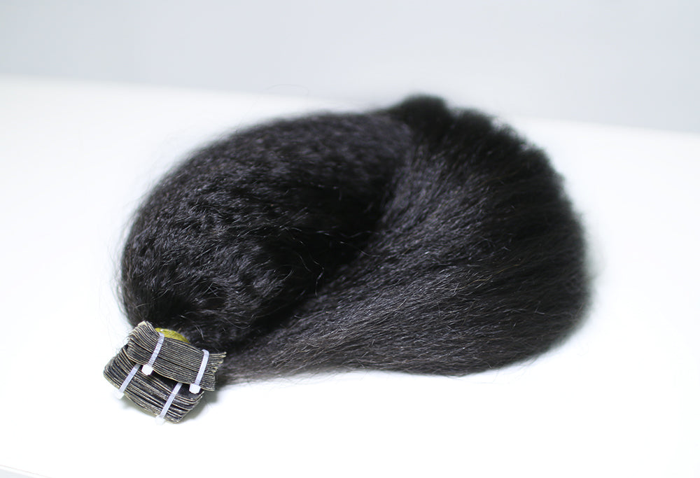 Kinky Straight Tape-In Extensions