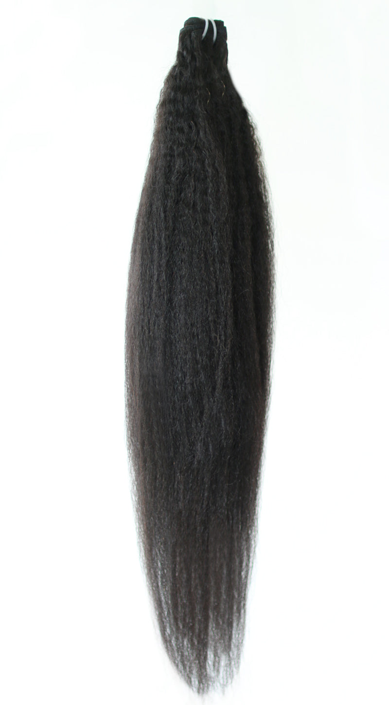 Kinky Straight Weft